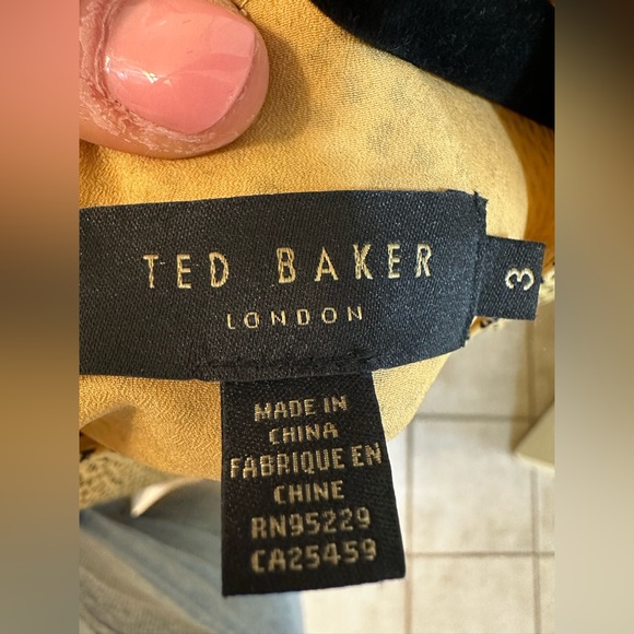 Ted Baker Quincy Dress - sz M - Picture 5 of 5